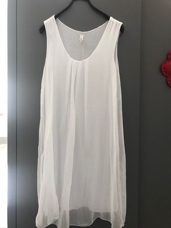 Sommerkleid mit Seidenanteil