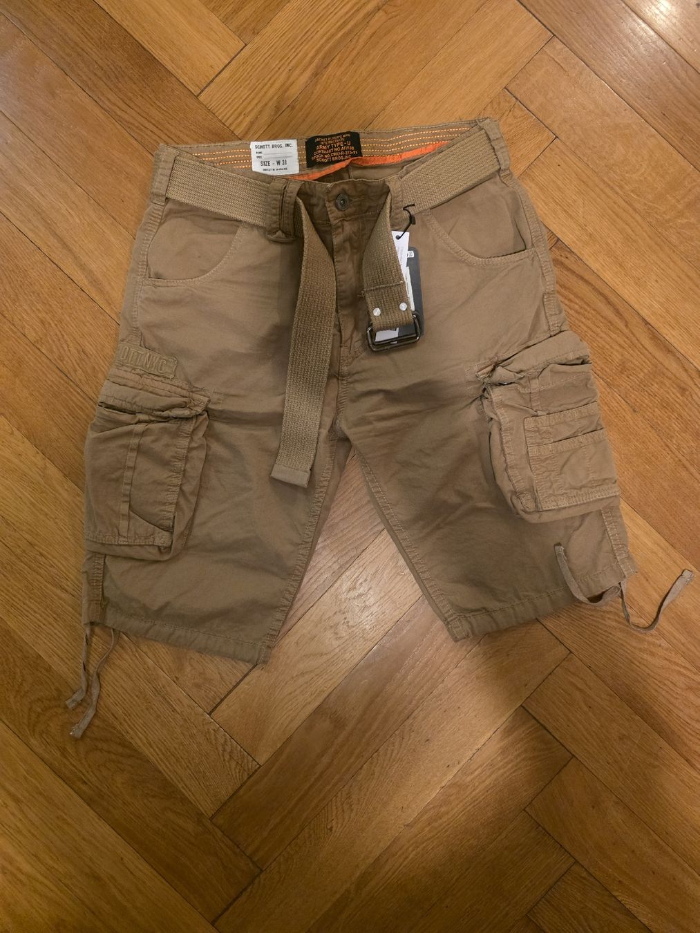 Schott Hosen: Schott short army type-u W31 – Neu und originalverpackt aus Lausanne von reinold 3