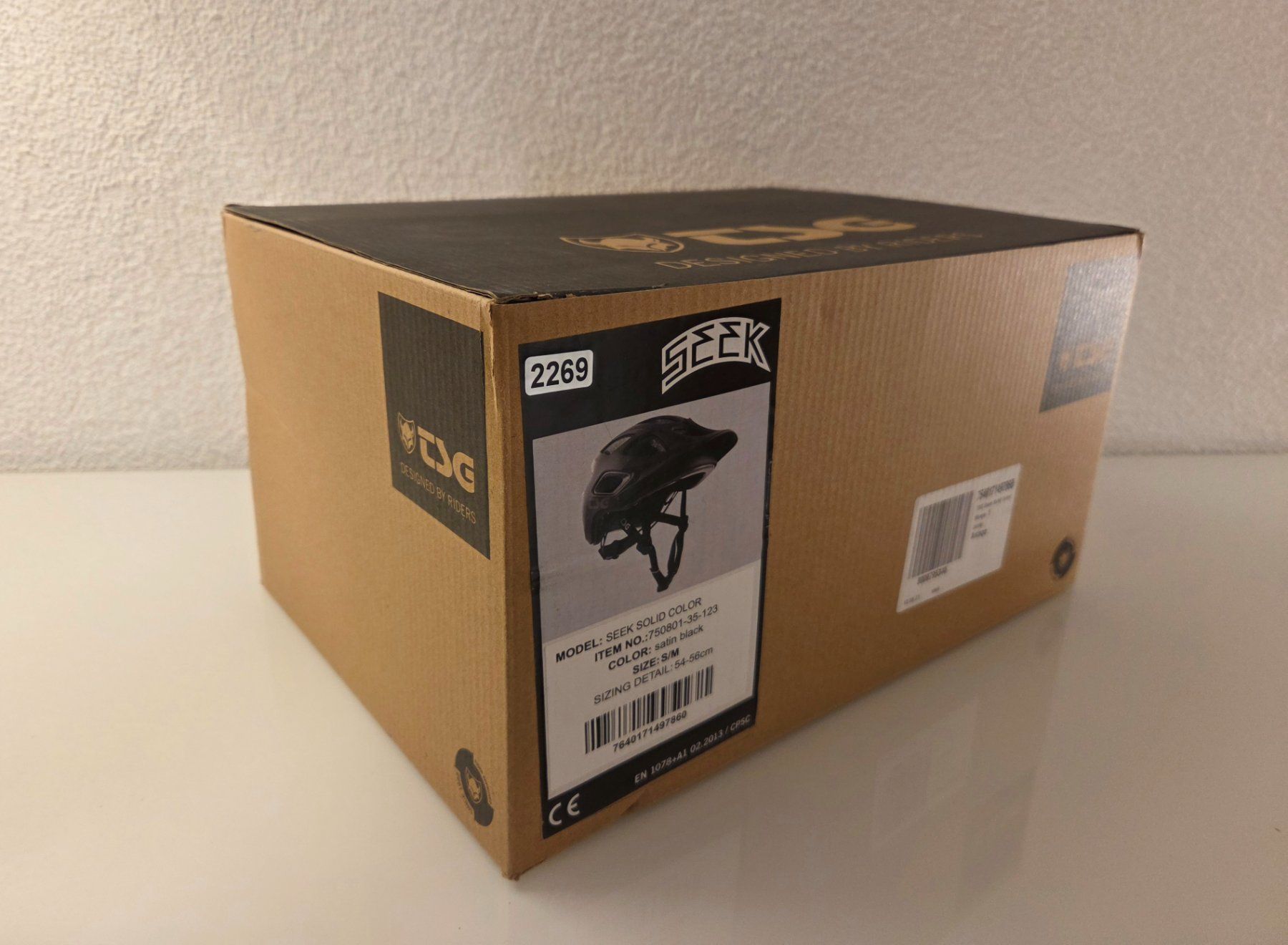 Helme: TSG Seek Solid Color Helm Unisex - satin black - Gr. S / M – Neu und originalverpackt aus Braunau von Brand-Store 1