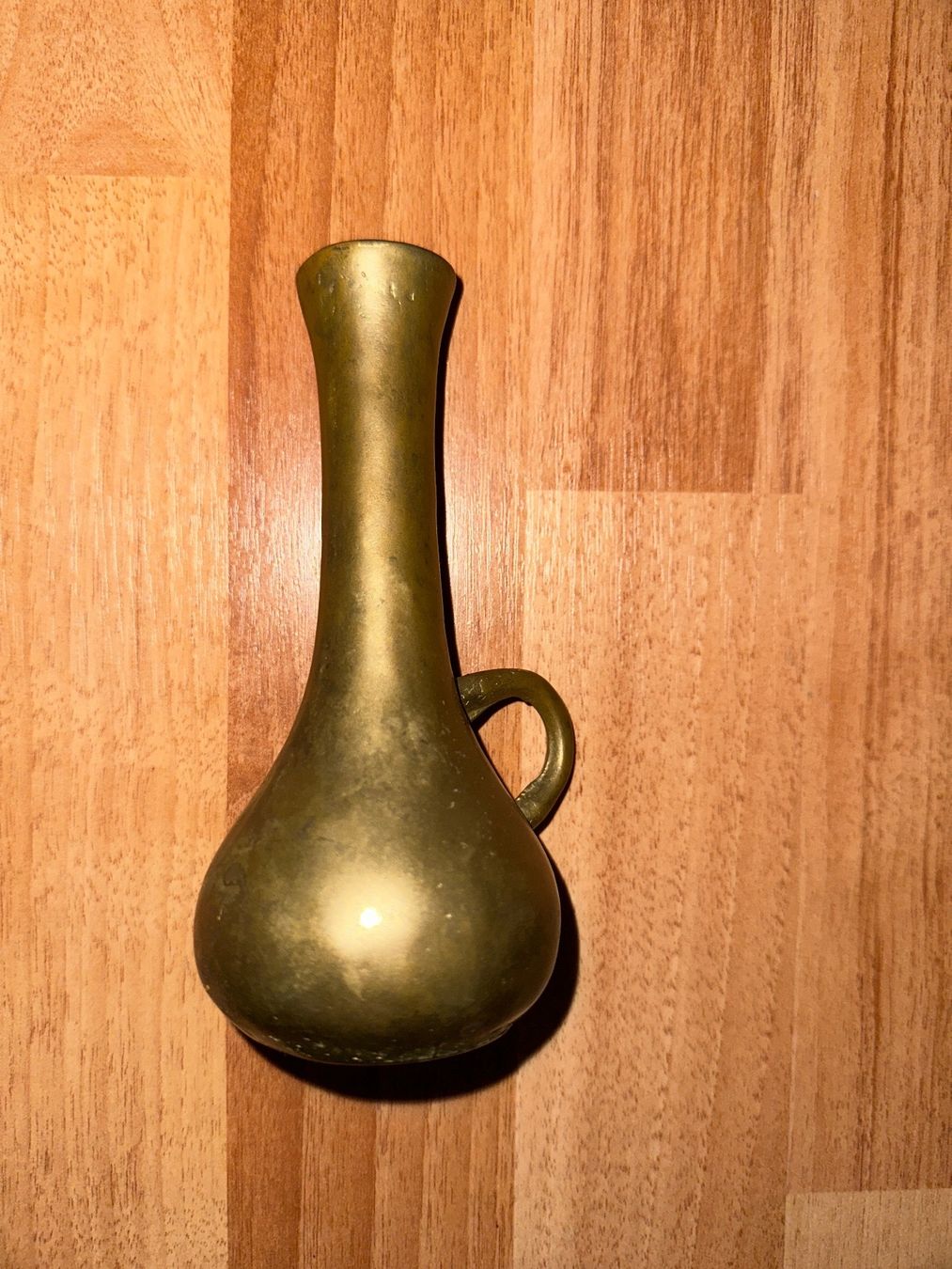 Vasi & Recipienti: Vintage Vase aus massivem Messing - mit Griff – Usato da Heiden venduto da fam_797q 2