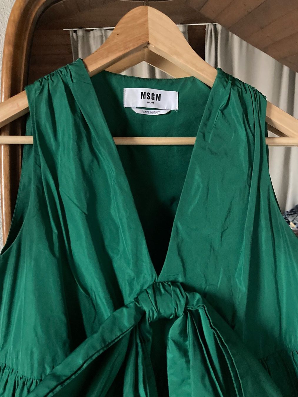 MSGM Vestiti: MSGM Dreamy Green Dress – Usato da Luzern venduto da AM2nd 5