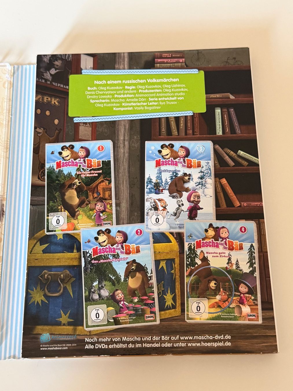 Alle DVDs: Mascha und der Bär DVD Box 3 DVDs – Gebraucht aus Altstätten SG von sheamus 3