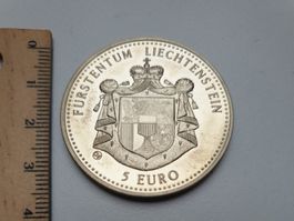 🇱🇮 Liechtenstein 5 euro 1997 Eisenbahn