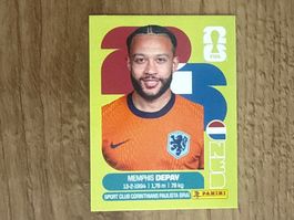 Panini FIFA World Cup 2026 Sticker Memphis Depay NED 17