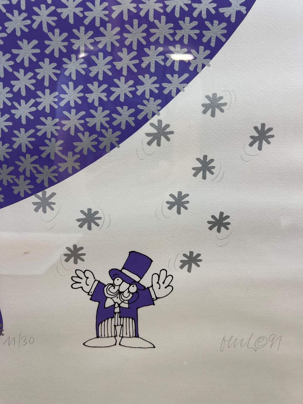 Arts picturaux & lithographies: Originaldruck: Magier und ein Sternenvorhang '91 – D'occasion à Hünenberg See par mississauga 6