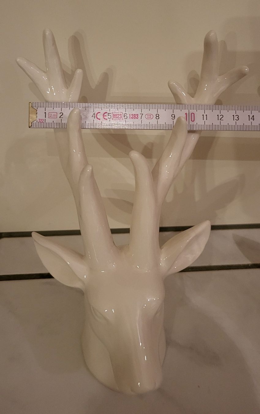 Tutte le decorazioni: Zwei Hirschköpfe weiss – Usato da Kleindöttingen venduto da Mcyaya007 2