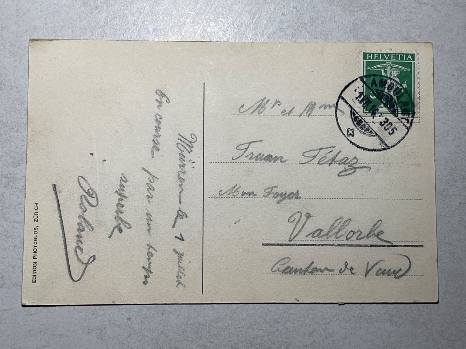 Cartoline postali: Alte Ansichtskarte Eiger, Mönch, Jungfrau, Winteregg – Usato da Strengelbach venduto da Aschatan5 1