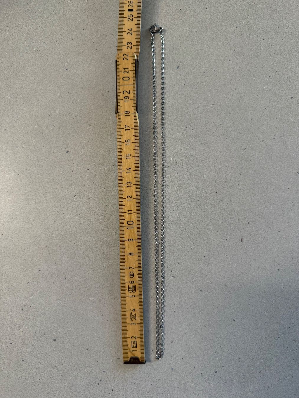 Catenine: HALSKETTE METALL CA. 50CM AB 1.- – Nuovo (secondo la descrizione) da Reiden venduto da asdf1692 1