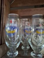 Calanda Edelbräu Biergläser 6 Stk guter Zustand