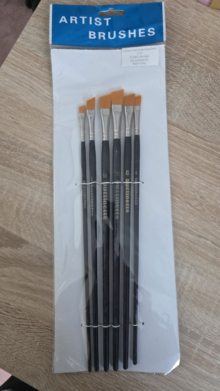 Pennelli: Pinselset, 6-teilig, neu & originalverpackt – Nuovo e nell'imballaggio originale da Nussbaumen AG venduto da Ja_de_sa