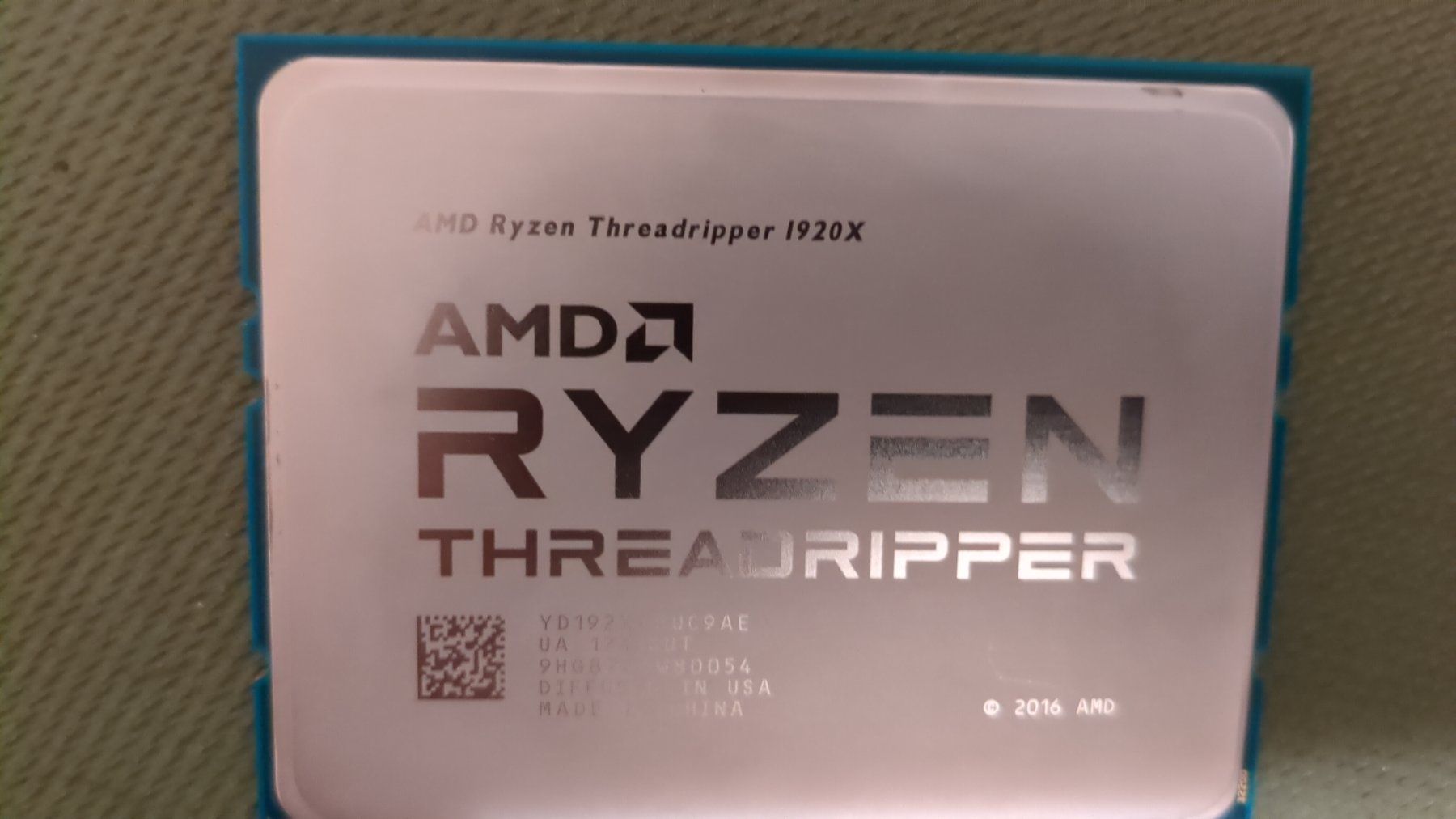 Amd Elektronikbauteile: AMD Ryzen Threadripper 1920X (CPU) – Gebraucht aus Basel von haferkleie 2