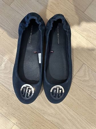 Tommy Hilfiger Ballerinas Dunkelblau ungetragen