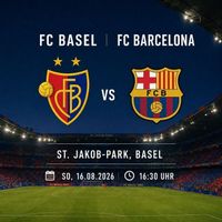 2 Ticket FC Basel vs FC Barcelona Sektor A