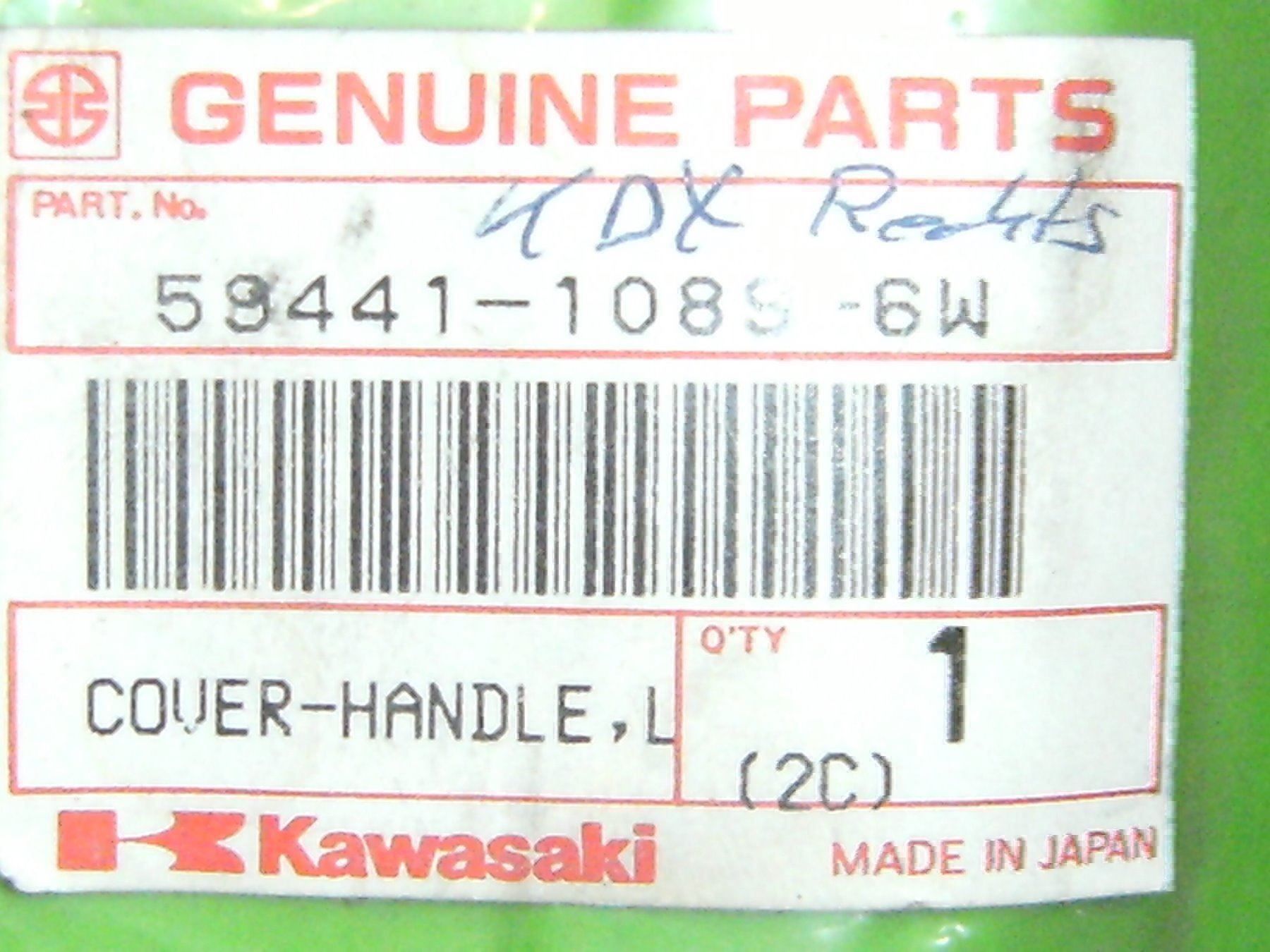 Kawasaki Tutti i ricambio per moto: KAWASAKI KDX 125 ab 1986 - – Nuovo e nell'imballaggio originale da Niederbipp venduto da mission55impossibile 4