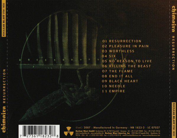 CD: CD/ CHIMAIRA : RESURRECTION (2007) US METALCORE – Nuovo (secondo la descrizione) da Geuensee venduto da Dougenegger 1