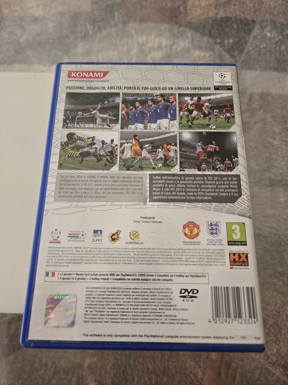 Giochi: PES 2011 PS2 (IT) – Usato da Bussigny venduto da Kfdlt 1
