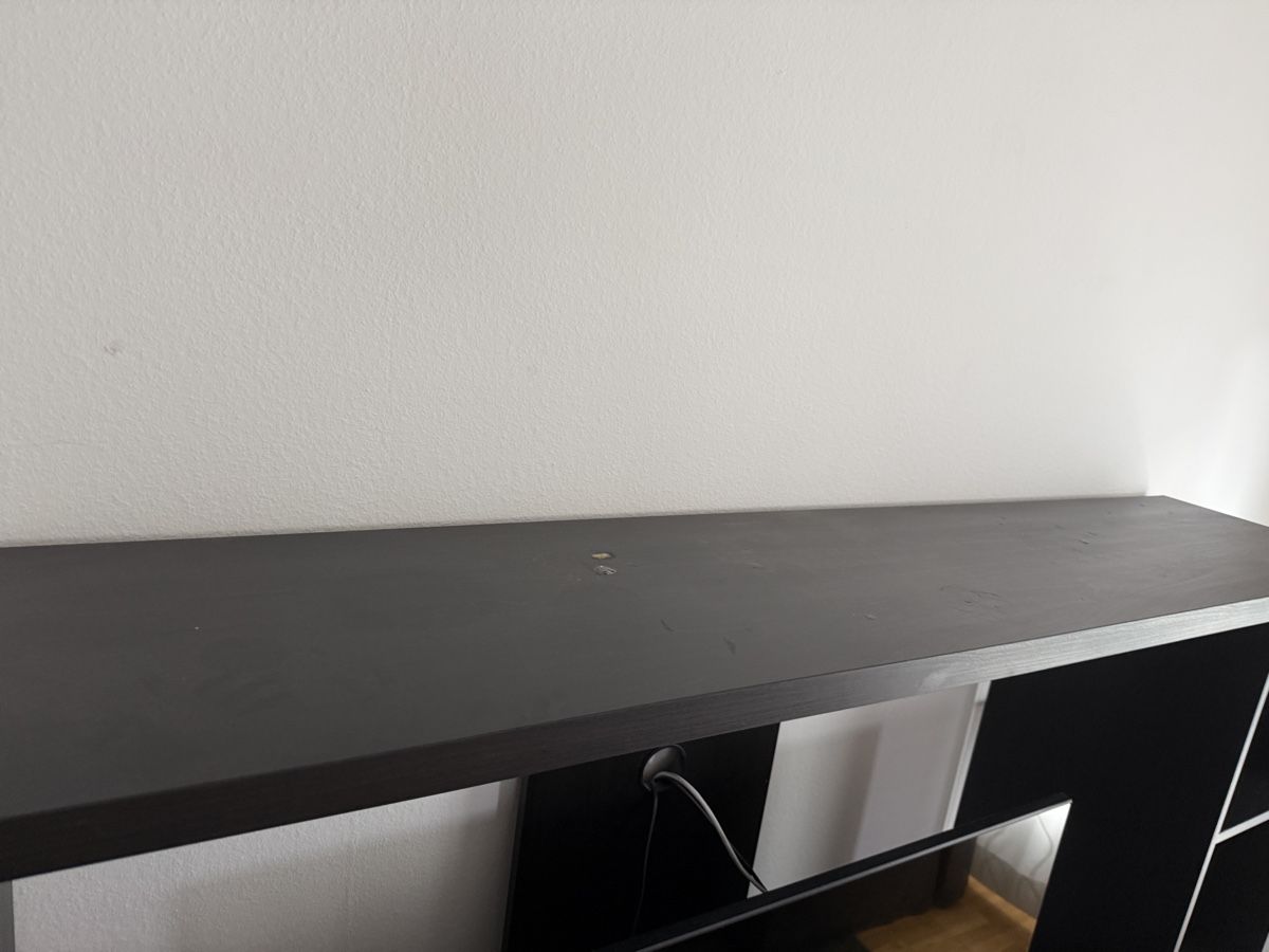 Ikea Meubles TV: Ikea Lappland TV-Möbel schwarz – D'occasion à Horgen par xjulialunax 1