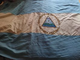 Drapeau du Nicaragua vintage
