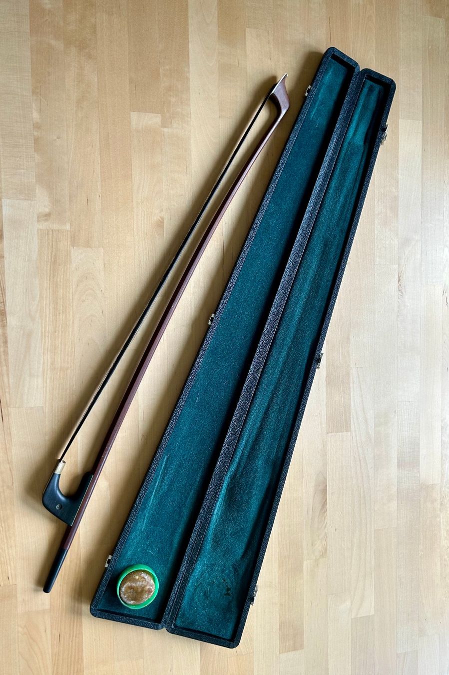 Strumenti musicali: 1/2 Kontrabass mit Futteral, Ständer und Bogen – Usato da Birrwil venduto da rotsch-o-mat 5