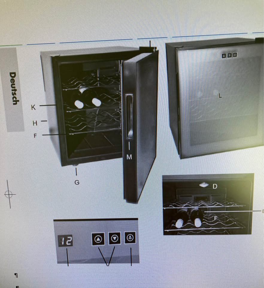 Kühlschrank: Weinkühler für mind. 12 Flaschen – Gebraucht aus Rudolfstetten von Stellina1975 3