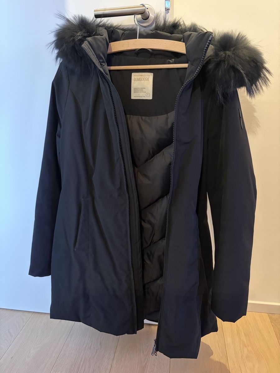 Bomboogie Giacche: Bomboogie con cappuccio in vera pelliccia  – Usato da Lugaggia venduto da smy_d269