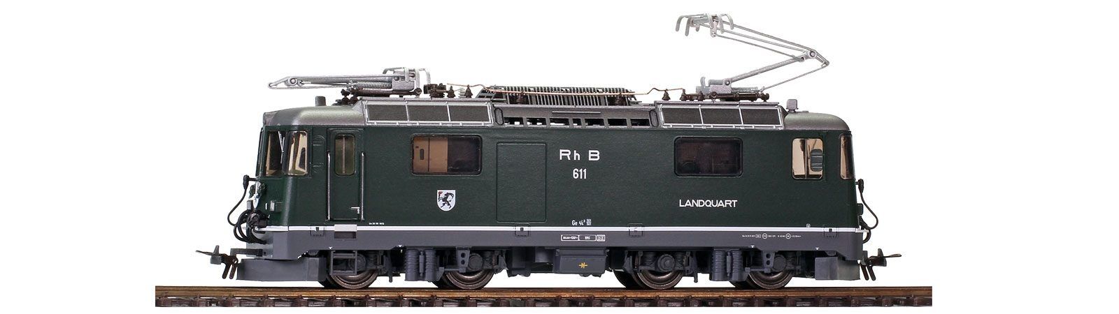 Bemo Modellini di ferrovie: Bemo 1258 110 RhB Ge 4/4 II 611 "Nostalgielok" – Nuovo e nell'imballaggio originale da Bremgarten AG venduto da Sportivo2007 4