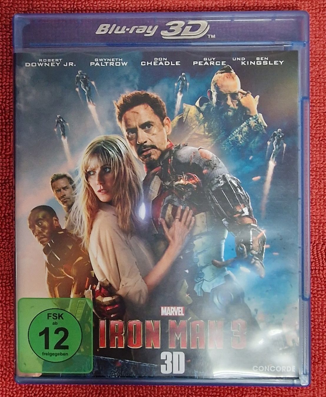 Tutti i DVDs: Iron Man 3 BluRay 3D & normal – Usato da Basel venduto da phi_8xhm