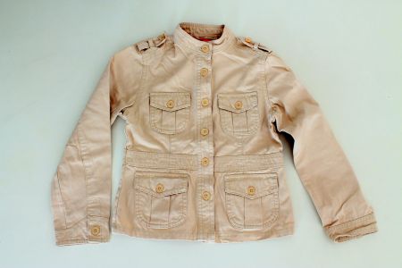CFL * leichte JACKE / Blazerjacke mit Stickerei 134 Neu