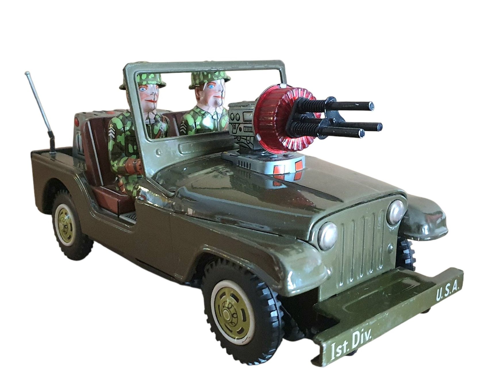 Giocattoli: Armee Jeep mit Besatzung – Usato da Rickenbach b. Wil venduto da klassikmarkt.ch 2
