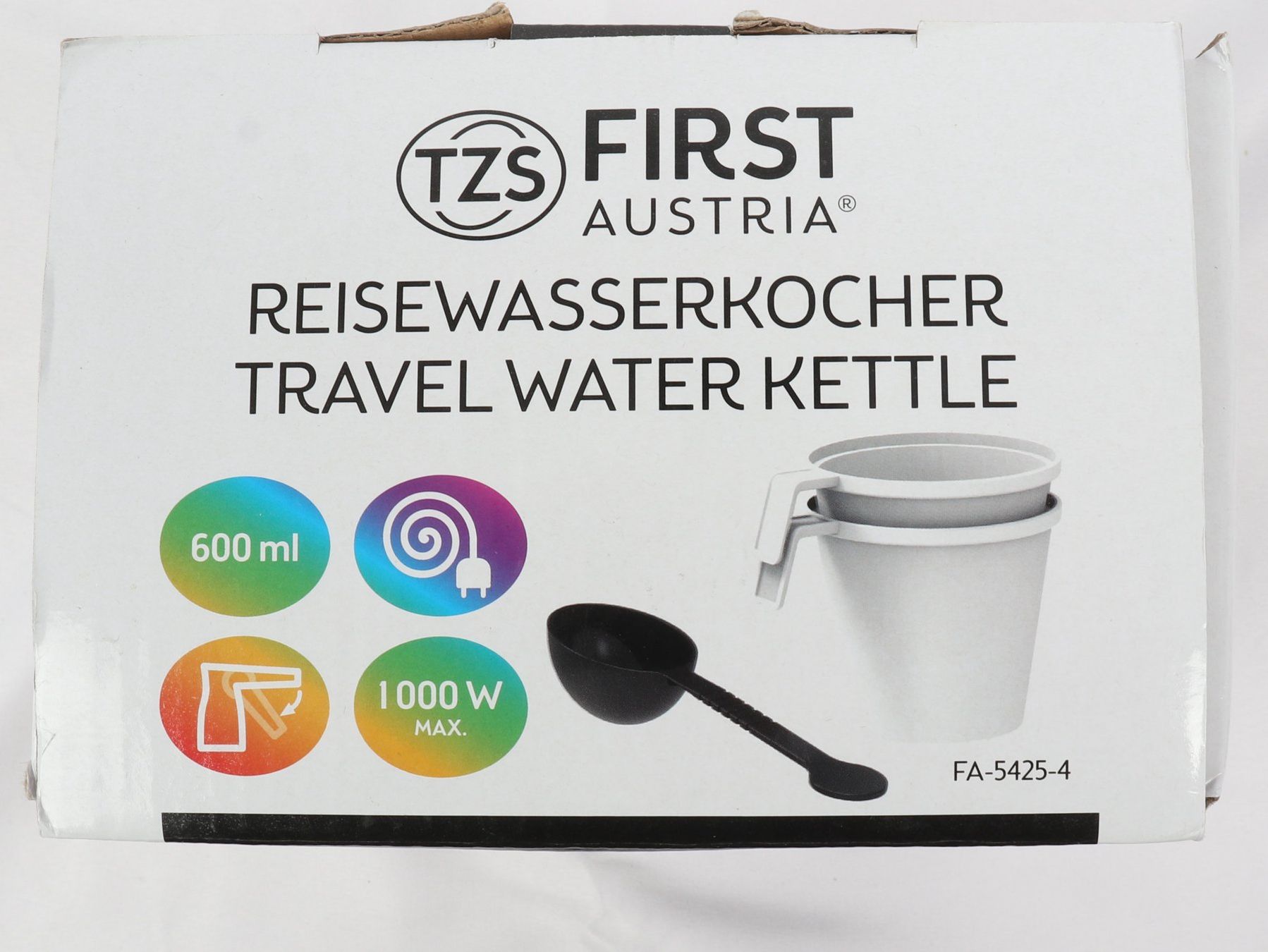 Bollitori: TZS FIRST AUSTRIA Reisewasserkocher – Nuovo (secondo la descrizione) da Steinen venduto da Restwert_Steinen 6