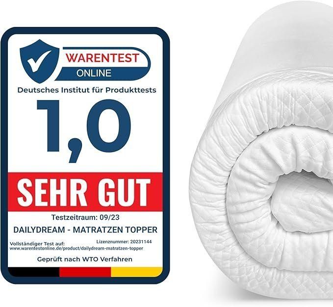 Materassi: 160x200x5cm Matratzentopper Höhe, Memoryschaum Model M – Nuovo e nell'imballaggio originale da Genève venduto da Top-Trend 9