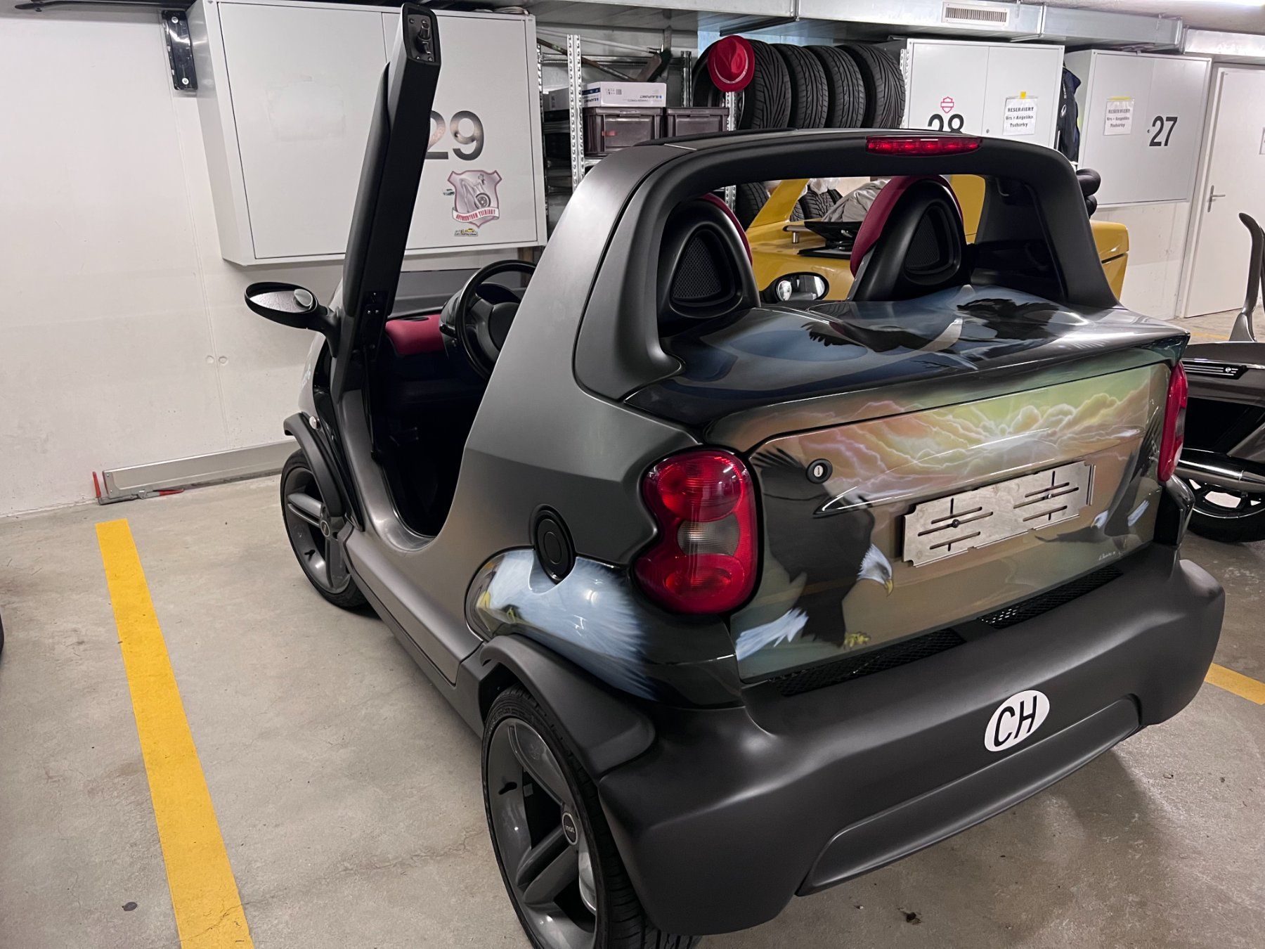 Automobili: Seltener Smart Crossblade mit Airbrush – Usato da Bazenheid venduto da Falko03 7