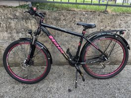 BIXS Splash Damen Mountainbike 27.5 Zoll pinkschwarz wie Neu