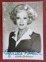 Gisela Schlüter 1914-1995 Autogramm Fotopostkarte 10x15cm