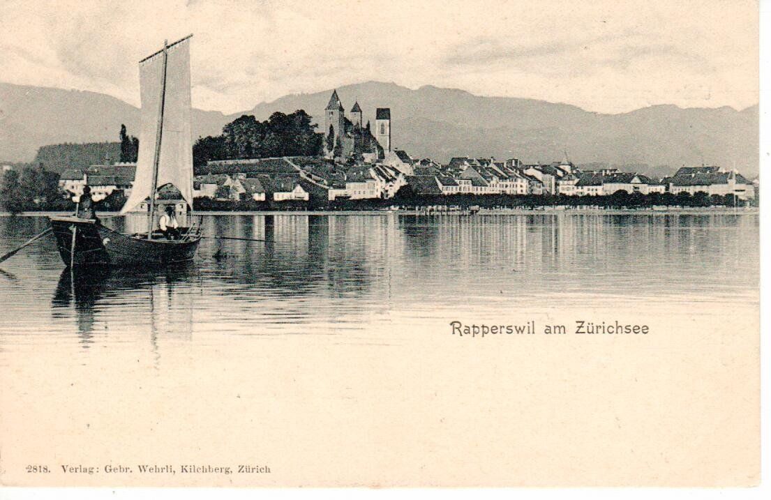 Cartoline postali: Rapperswil – Usato da Wolhusen venduto da Curver9