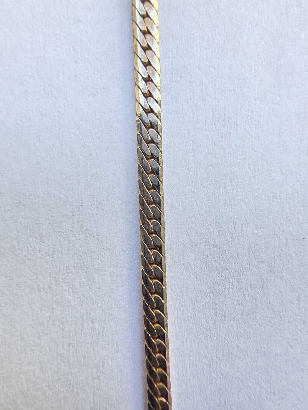 Bracciali & Braccialetti: Armband silbern Gold schimmernd 18cm – Usato da Nürensdorf venduto da DParatte 2