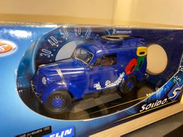 Renault Juvaquatre MICHELIN 1/18 no Norev, Solido