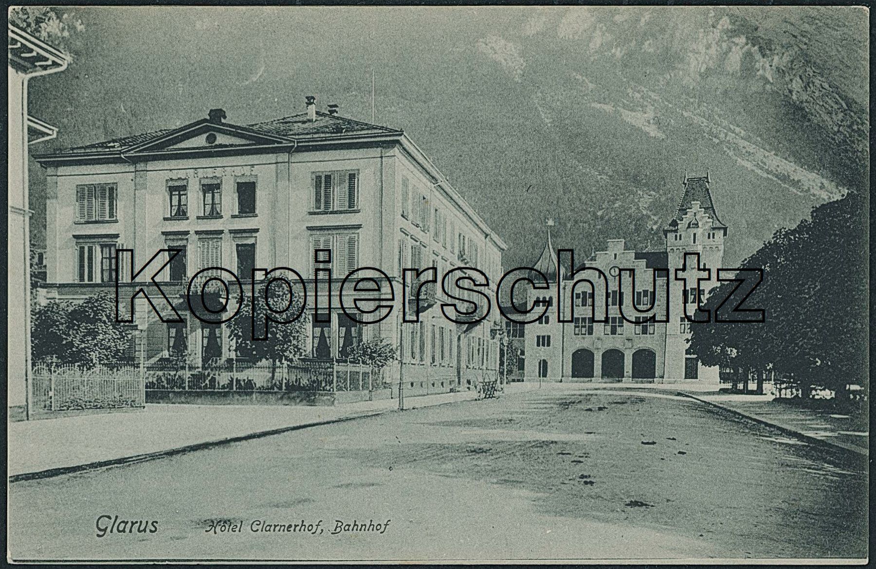Cartes postales: GLS Glarus - Bahnhof - Bahn – Neuf (Voir description) à Schindellegi par masutka7