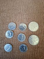 Namibia 5 & 10 Cent Münzen Konvolut 7 Stk. 