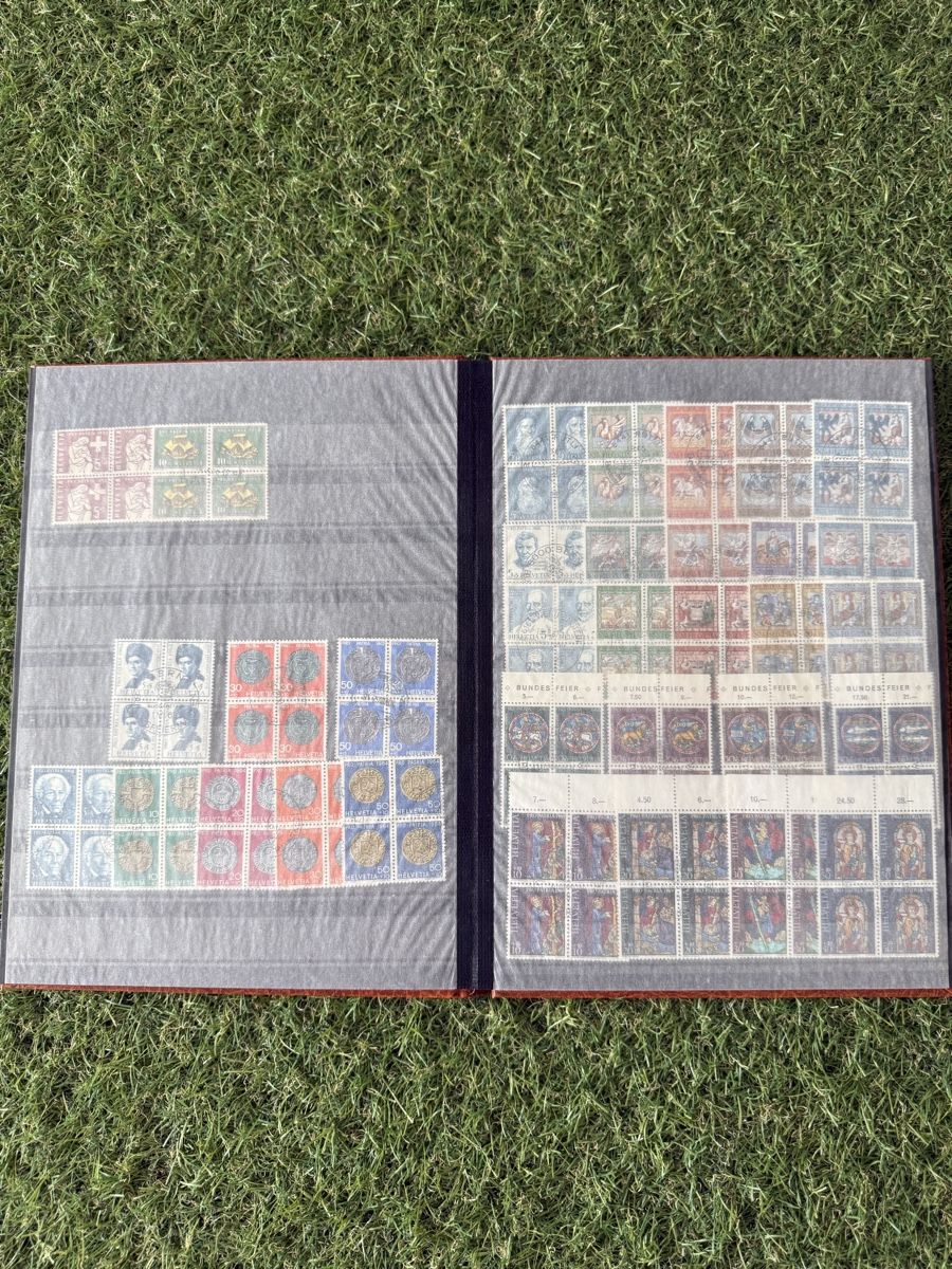 Album: Briefmarkensammlung Schweiz gestempelt – Usato da Buchs ZH venduto da kaktus899 3
