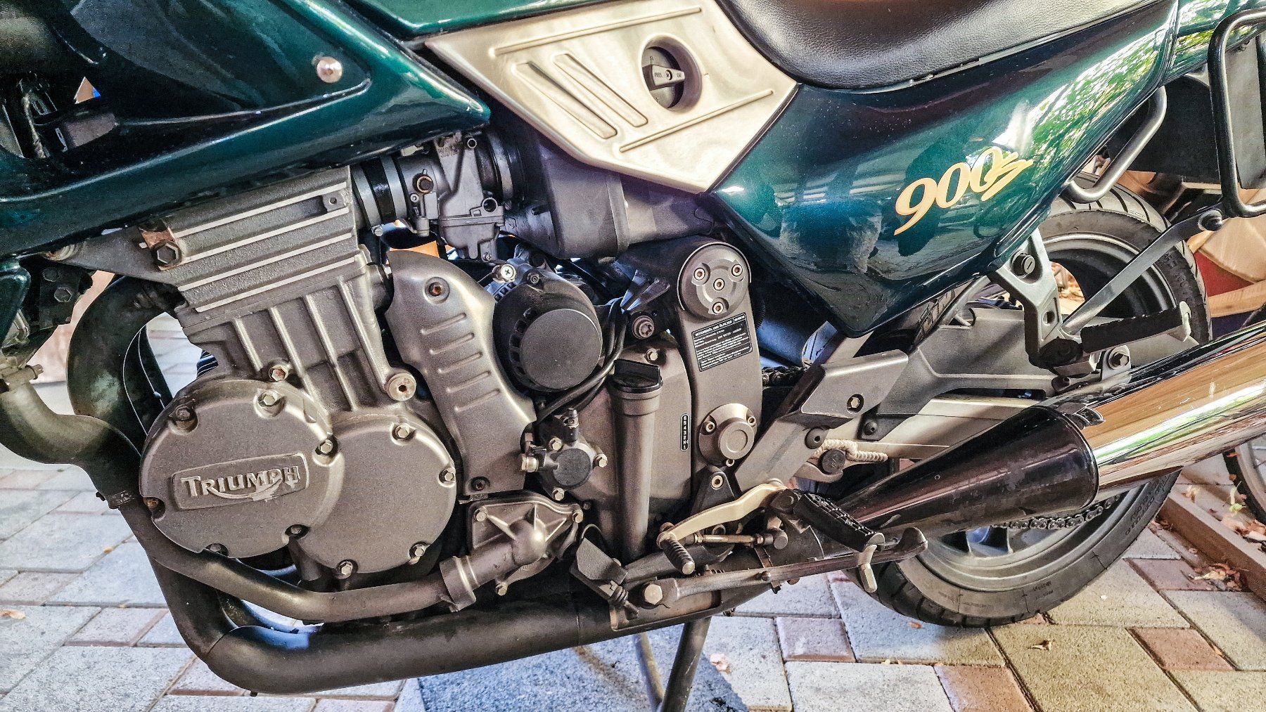 Triumph Route: Triumph Sprint 900 S im Originalzustand – D'occasion à Gipf-Oberfrick par Ammonitenfreak 4