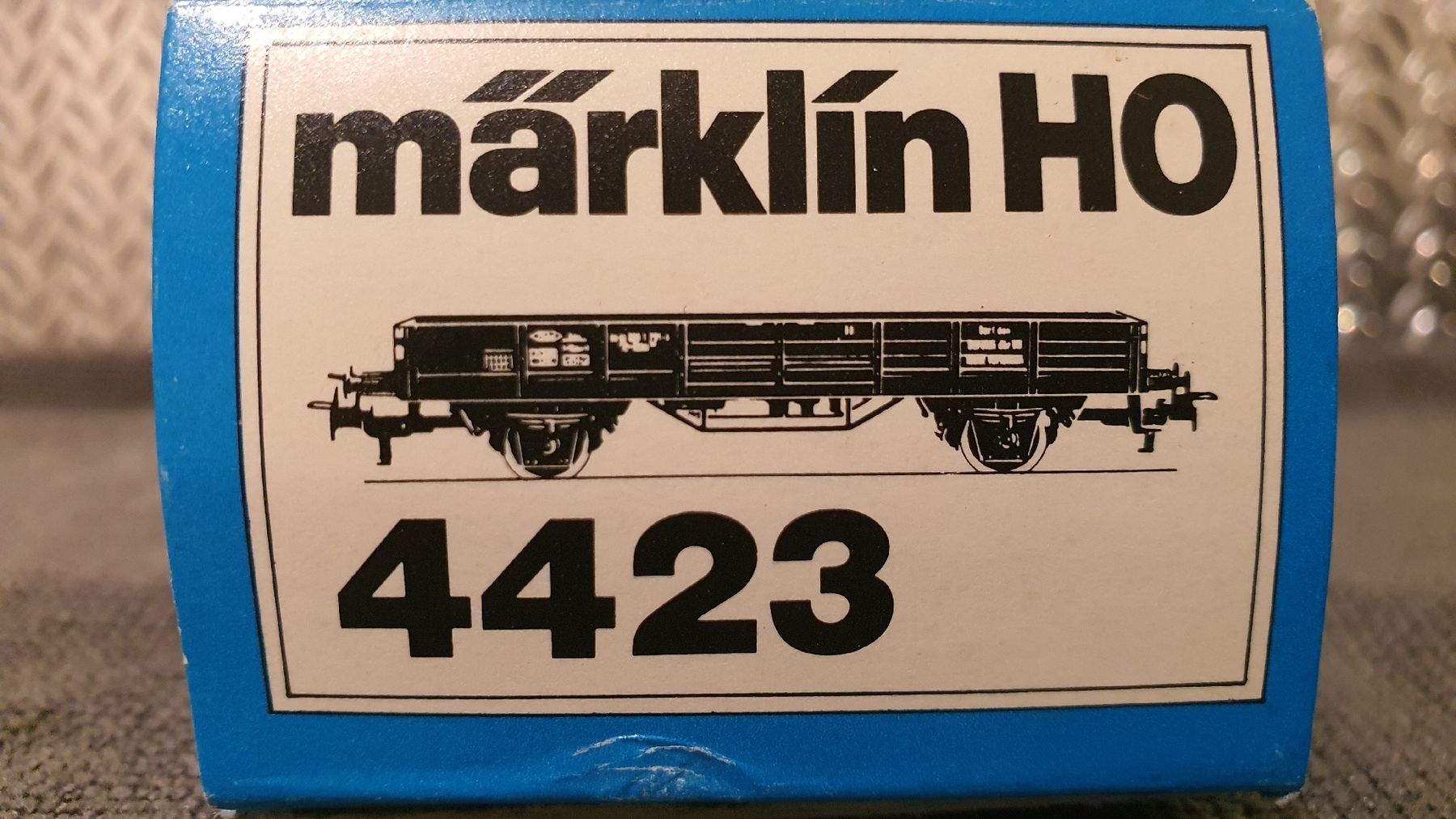 Märklin Modellini di ferrovie: MÄRKLIN 4423 GÜTERWAGEN  – Usato da Männedorf venduto da Modellbau-wyss 4