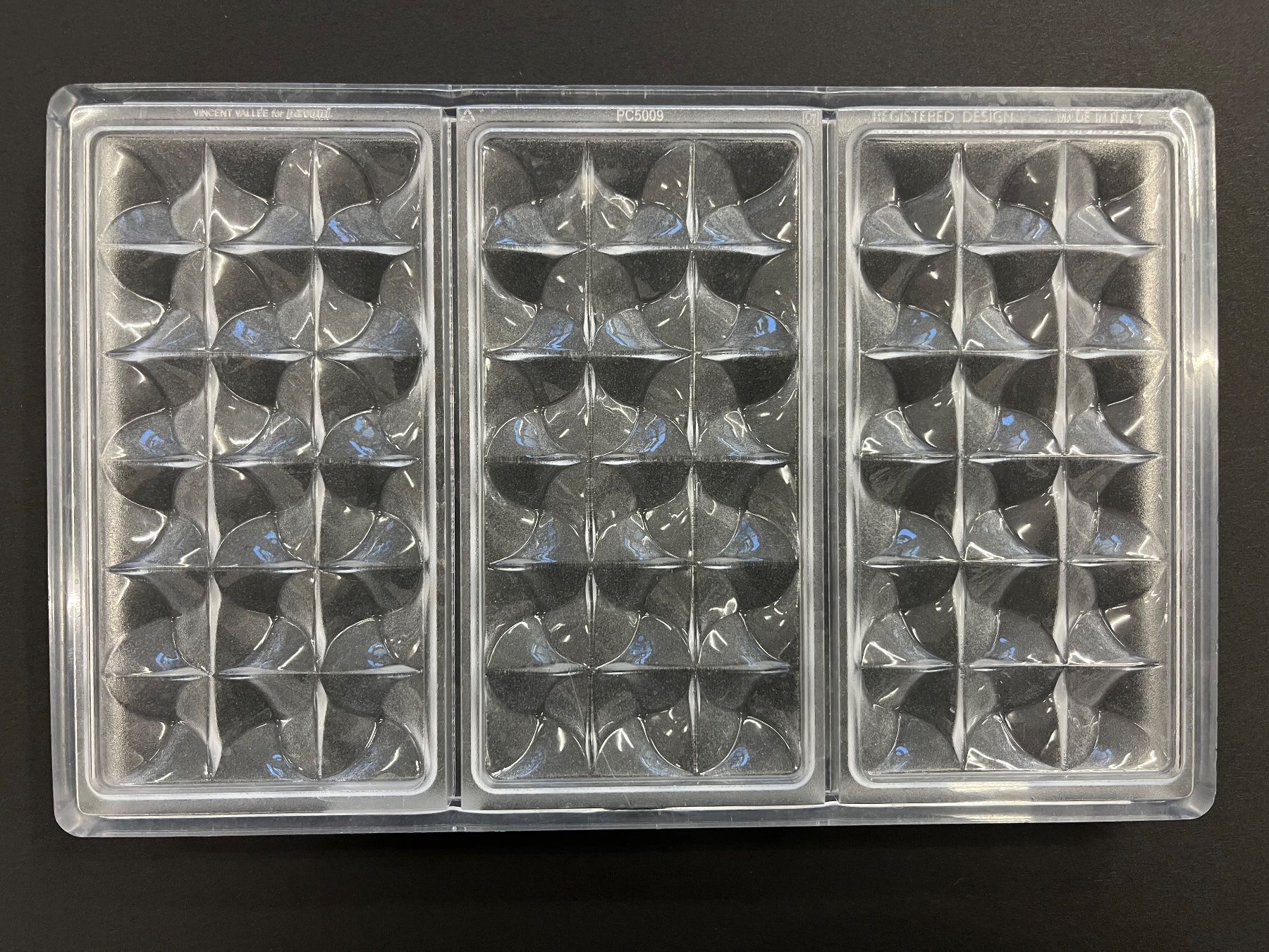 Teglie da forno: 2 Polycarbonat Schokoladenform Rose – Usato da Illnau venduto da flamingo007