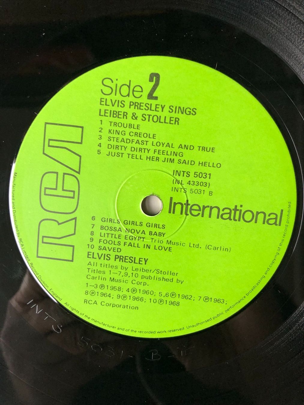 Dischi in vinile: Elvis Presely – Usato da Aarwangen venduto da Jukebox3 8