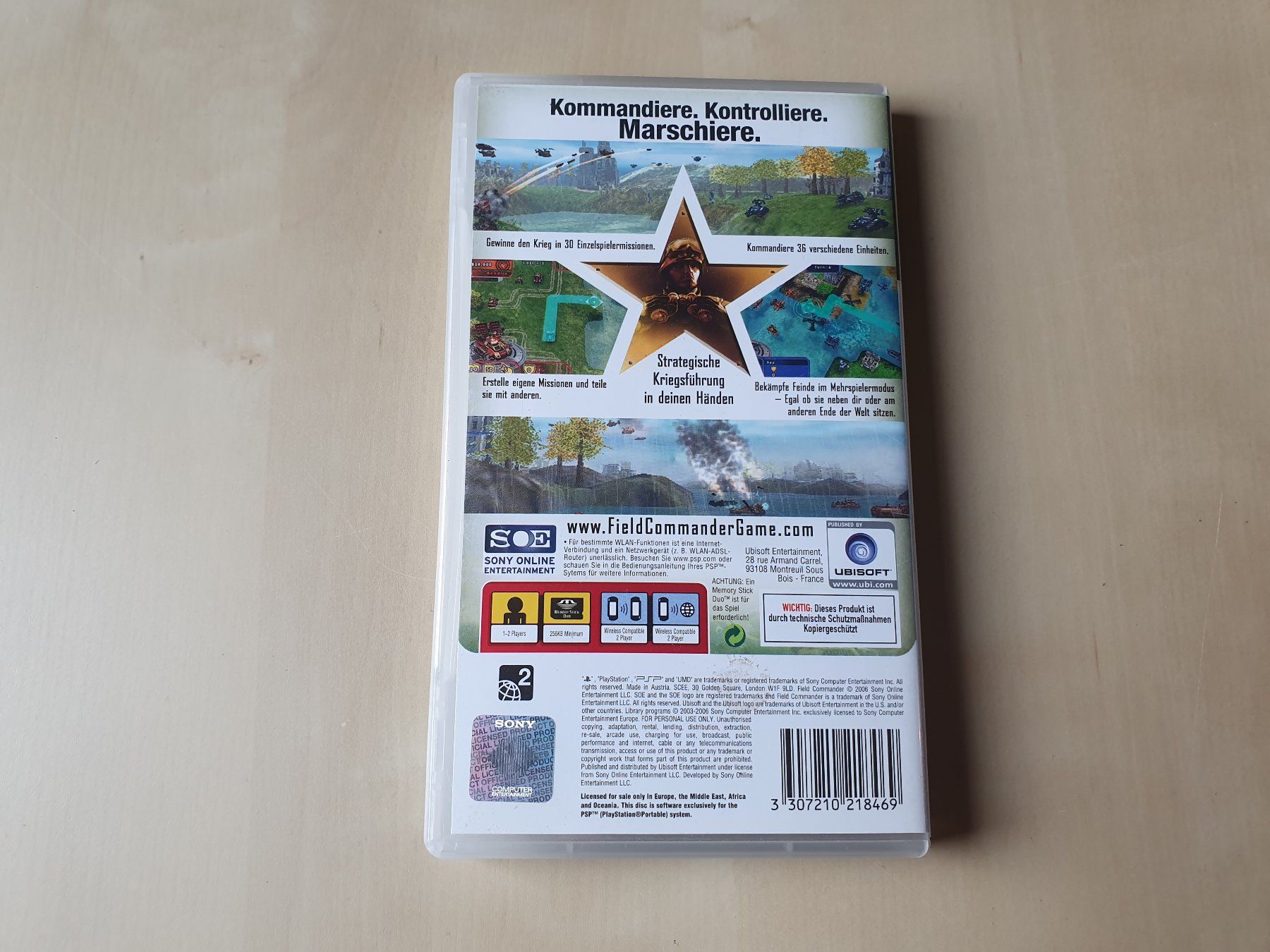 Sony Jeux: Field Commander – D'occasion à Stansstad par collectorsshop 1
