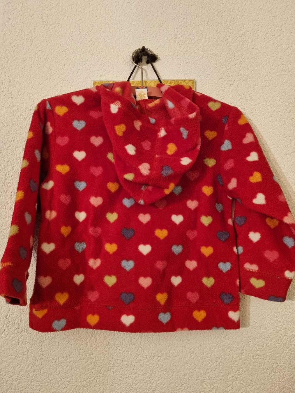 Manila Grace Maglioni & Felpe: Süsser Fleece-Pulli mit Herzchen, Gr. 92 – Usato da Lengnau AG venduto da Endless 1