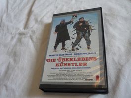 VHS 80s Erstausgabe - Die Überlebenskünstler  Walter Matthau