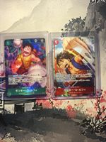 ONE PIECE TCG – Lot von 2 Monkey D. Luffy AA