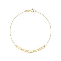 armband 14 karat echt Gold lav