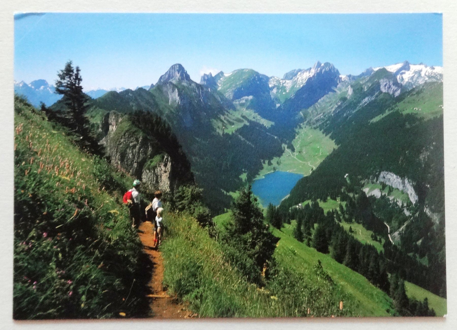 Ansichtskarten: Appenzellerland, Sämtisersee – Gebraucht aus Fétigny von Billy2miny